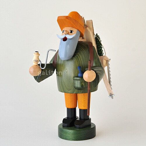 楽天市場】KWO煙だし人形・ウェイター(ドイツ・エルツ地方