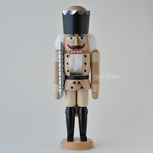 楽天市場】くるみ割り人形・王様・赤・50cm ザイフェナーフォル