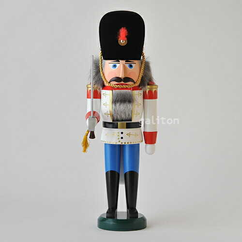 楽天市場】くるみ割り人形・王様・赤・50cm ザイフェナーフォル