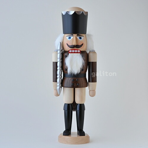 楽天市場】くるみ割り人形・王様・赤・50cm ザイフェナーフォル