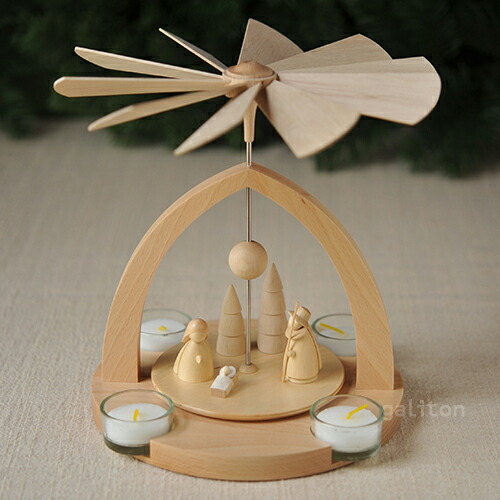 楽天市場】ミューラー工房 キャンドルピラミッド 聖書物語4層 ドイツ