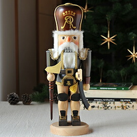 Christian Ulbricht ウルブリヒト くるみ割り人形 王様 受注商品】＜クリスチャン・ウルブリヒト社＞くるみ割り人形 王様 赤