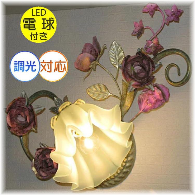 楽天市場】【期間限定pt6倍】可愛いデザイン 薔薇モチーフ 広角 LED 11