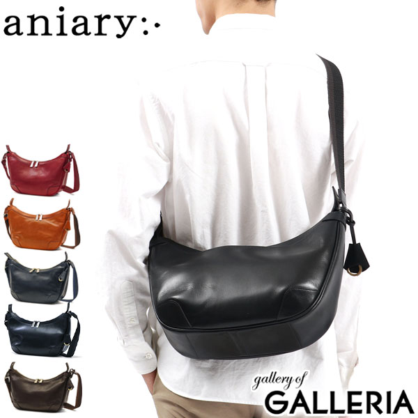【最大51倍 26日2時迄】 ノベルティ付 【正規取扱店】 アニアリ ショルダーバッグ aniary Antique Leather バッグ A5 斜めがけ レザー 本革 日本製 メンズ レディース 01-03008｜ギャレリア Bag＆Luggage ANNEX
