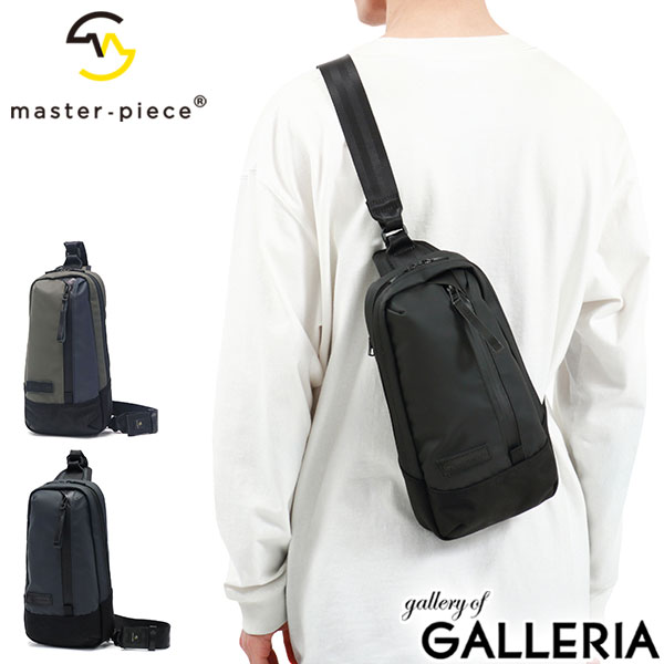 【最大41倍 土日限定】 ノベルティ付 【正規取扱店】 マスターピース ボディバッグ メンズ ブランド master-piece 小さめ かっこいい 斜めがけ 大人 きれいめ 軽い 軽量 ナイロン 男性 縦型 おしゃれ 防水 日本製 slick スリングバッグ 02484