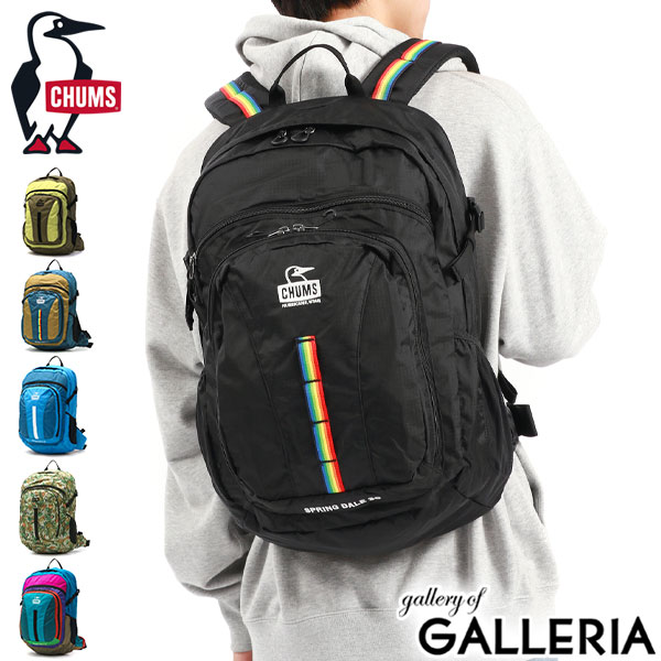 ウォーキングブービープレゼント 【日本正規品】 チャムス リュック スプリングデール 30L メンズ レディース 大容量 通学 女子 男子 CHUMS リュックサック バックパック デイパック A4 大人 旅行 ブランド 2WAY ウエストバッグ CH60-3549