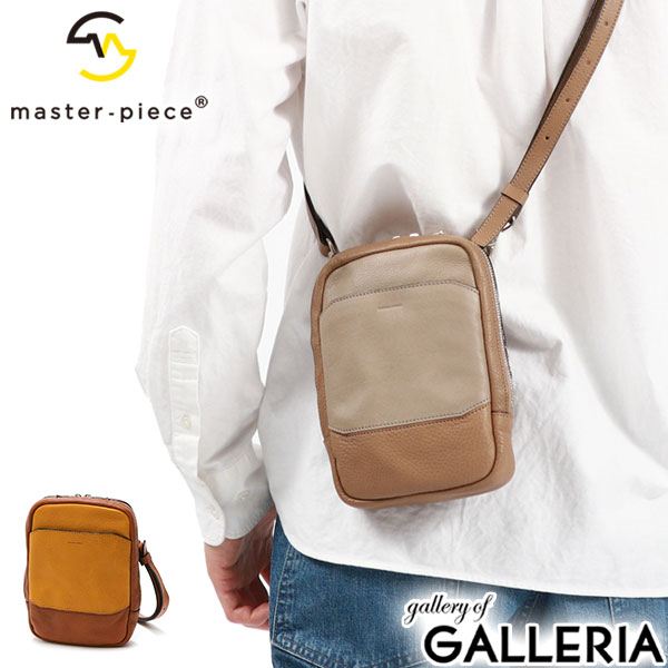 【最大55倍 10日2時迄】 ノベルティ付 【正規取扱店】 マスターピース ショルダーバッグ master-piece dear ショルダー バッグ 斜めがけバッグ 縦型 小さめ 革 本革 カウレザー抗菌 日本製 メンズ レディース 02800