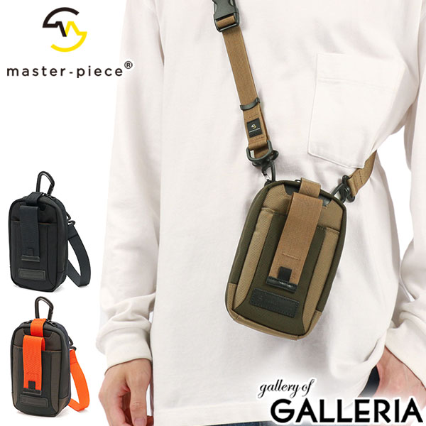 【最大55倍 10日2時迄】 ノベルティ付 【正規取扱店】 マスターピース ショルダーバッグ master-piece adapt ショルダーポーチ ミニショルダー スマホ ポーチ 斜めがけ 小さめ 撥水 軽量 ナイロン 縦型 日本製 メンズ レディース 44130