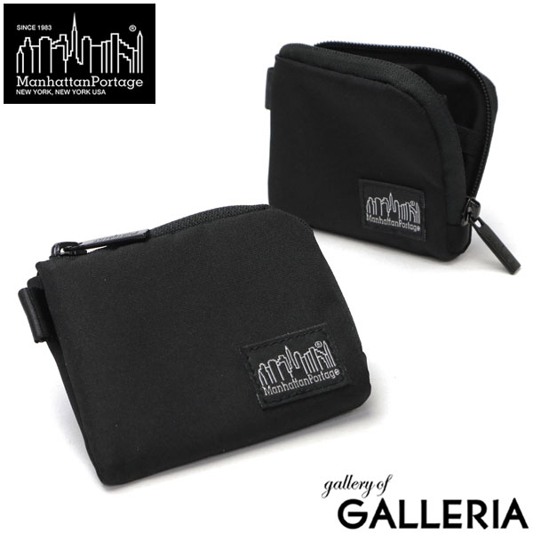 ノベルティ付 【日本正規品】 マンハッタンポーテージ ブラックレーベル コインケース Manhattan Portage BLACK LABEL BLACK STANDARD SERIES ALLYSON WALLET CORDURA 305P 財布 ミニ財布 L字 ファスナー 小さい ミニ メンズ MP2003-305PBL