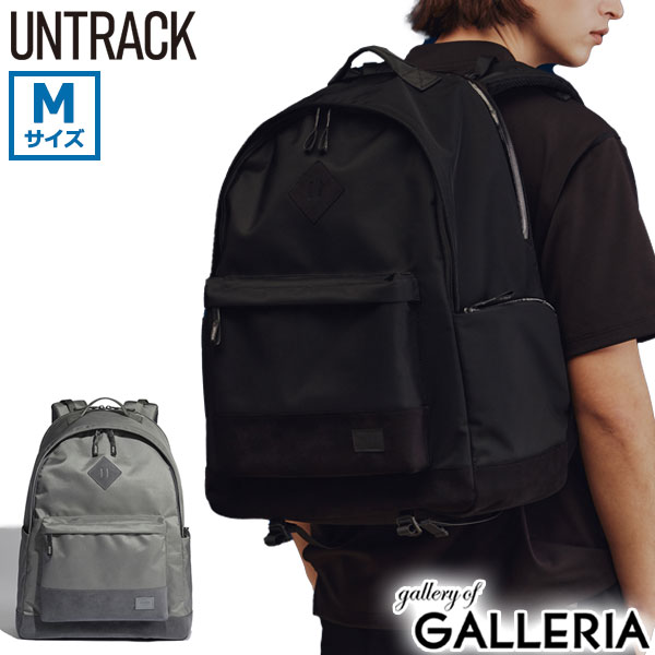 【当店限定 エントリーで最大21倍】 ノベルティ付 アントラック リュック メンズ レディース 大容量 UNTRACK リュックサック 通勤 通学 シンプル 黒 おしゃれ 大人 ブランド カジュアル ビジネス PC収納 15.6inch 撥水 B4 A4 OUTDOOR/CE Day-Pack M 60059