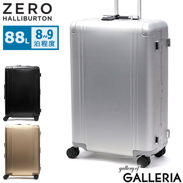【最大60倍 23日10時迄】 ノベルティ付 【正規品10年保証】 ゼロハリバートン スーツケース ZERO HALLIBURTON キャリーケース 8～9泊 旅行 出張 TSロック アルミニウム メンズ レディース Classic Aluminum 3.0 Check-In Travel Case 88L 94404｜ギャレリア Bag＆Luggage ANNEX