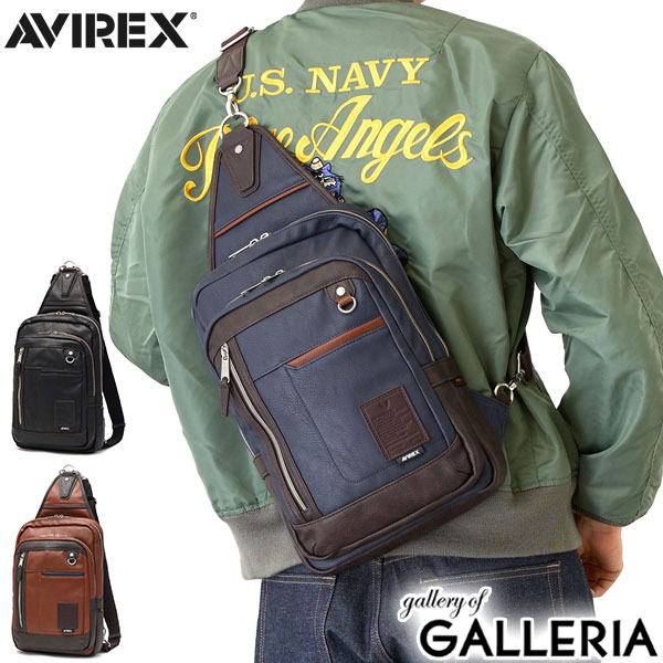 アヴィレックス ボディバッグ メンズ レディース 大容量 AVIREX バッグ ブランド かっこいい 大きめ おしゃれ 軽量 リュック A4 タブレット STUART 2Way ボディバッグ AX5008｜ギャレリア Bag＆Luggage ANNEX
