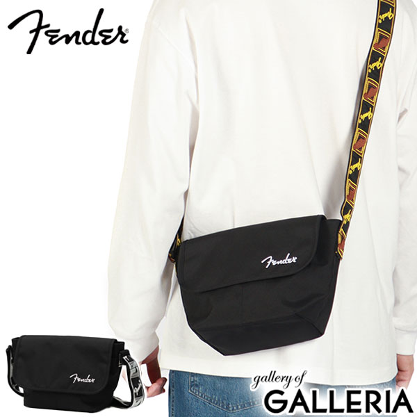 【最大41倍 土日限定】【正規取扱店】 フェンダー ショルダーバッグ メンズ レディース 斜めがけバッグ ブランド Fender 軽量 軽い 大人 かっこいい 小さめ 小さい ミニ 30代 40代 メッセンジャーバッグ シンプル カジュアル おしゃれ 950-6052