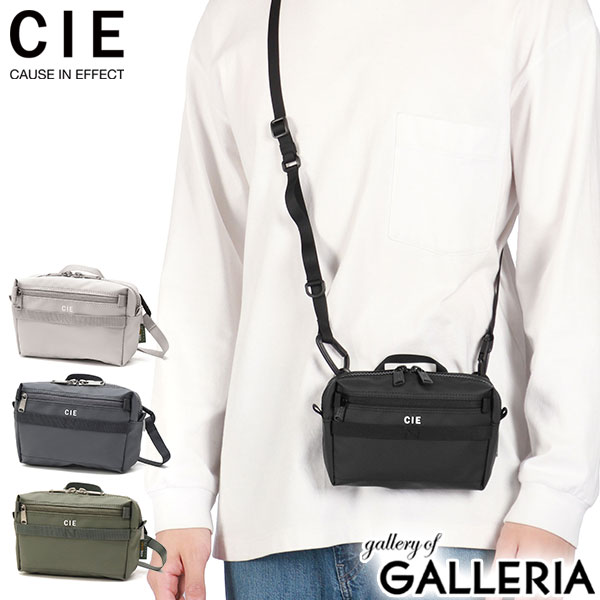 【最大52倍 17日10時迄】 CIE ショルダーバッグ メンズ レディース シー ミニショルダー 斜めがけ バッグ 小さめ 軽い 軽量 丈夫 撥水 防水 コンパクト 旅行 アウトドア 大人 ブランド シンプル 日本製 GRID3 MINI SHOULDER BAG 032070