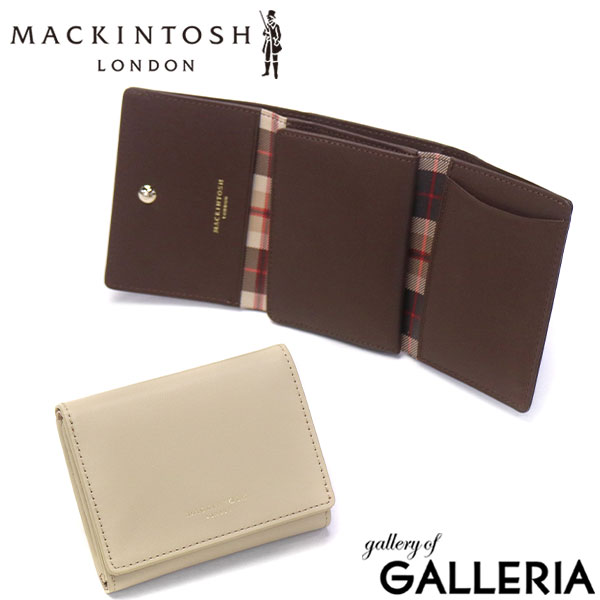 【最大45倍 4/20限定】 マッキントッシュ ロンドン 財布 レディース メンズ MACKINTOSH LONDON 三つ折り ブランド 本革 革 レザー コンパクト 小さめ 軽量 チェック チェック柄 大人 おしゃれ 小銭入れ ハウス HOUSE III 三つ折り札入 MKL5060117