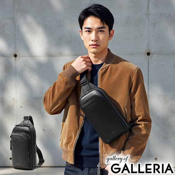 【最大55倍 10日2時迄】【正規品5年保証】 トゥミ ボディバッグ メンズ レディース TUMI 大きめ きれいめ 本革 ブランド かっこいい レザー 50代 40代 A5 ワンショルダー スリングバッグ Harrison 「グレゴリー」スリング 06302035
