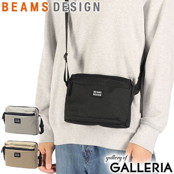 【最大45倍 4/20限定】【正規取扱店】 ビームスデザイン ショルダーバッグ メンズ レディース ブランド BEAMS DESIGN バッグ 小さめ 斜めがけ 軽量 大人 横型 シンプル カジュアル ミニ ミニショルダー 1L Every One BMMH5BS4