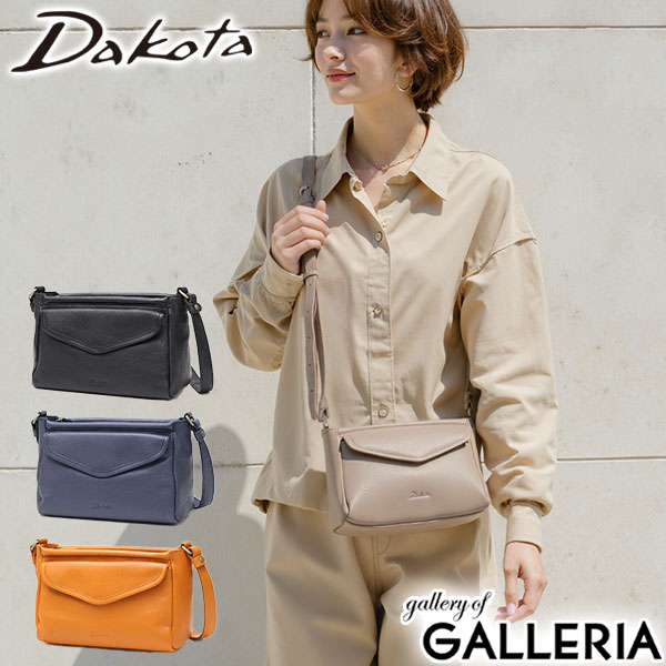 ダコタ限定革小物+選べるノベルティ ダコタ ショルダーバッグ レディース Dakota バッグ 斜めがけ 小さめ 軽量 大人 ミニショルダーバッグ かわいい ブランド 横型 マチ 小さめ おしゃれ 軽い 本革 斜めがけバッグ レザー ムーブ 1034832 新作2025