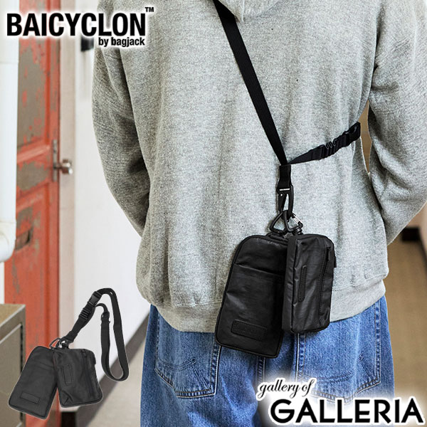 【最大41倍 土日限定】 バイシクロン バイ バッグジャック ショルダーバッグ メンズ レディース おしゃれ BAICYCLON by bagjack ショルダー ショルダーポーチ ポーチ ミニ 小さい 小さめ 斜めがけ 軽量 ナイロン COMBO SHOULDER CL-04 6,639円
