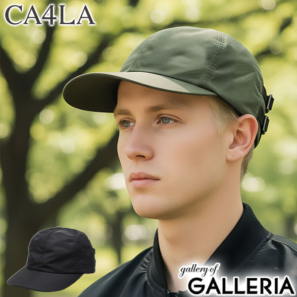 【最大60倍 10日2時迄】 CA4LA キャップ メンズ レディース 深め ブランド カシラ 帽子 おしゃれ 洗える ウォッシャブル 撥水 ミリタリー おしゃれ カジュアル ヴィンテージ アウトドア ベルト ナイロン 日本製 ROBIN TOZ00108