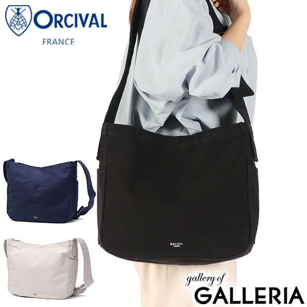 【最大41倍 土日限定】 オーシバル ショルダーバッグ レディース メンズ A4 大容量 ORCIVAL オーチバル 斜めがけ 軽量 横型 マチ 大きめ おしゃれ ショルダー ストラップ 太め カジュアル シンプル 日本製 SHOULDER BAG OR-H0368 HBT