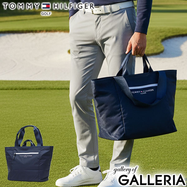 【最大42倍 26日2時迄】 トミー ヒルフィガー ゴルフ トートバッグ メンズ レディース ファスナー付き 大きめ TOMMY HILFIGER GOLF ブランド 大人 おしゃれ トート バッグ 軽量 軽い A4 B4 ナイロン ゴルフ用品 シグネチャー THMG4STA｜ギャレリア Bag＆Luggage ANNEX