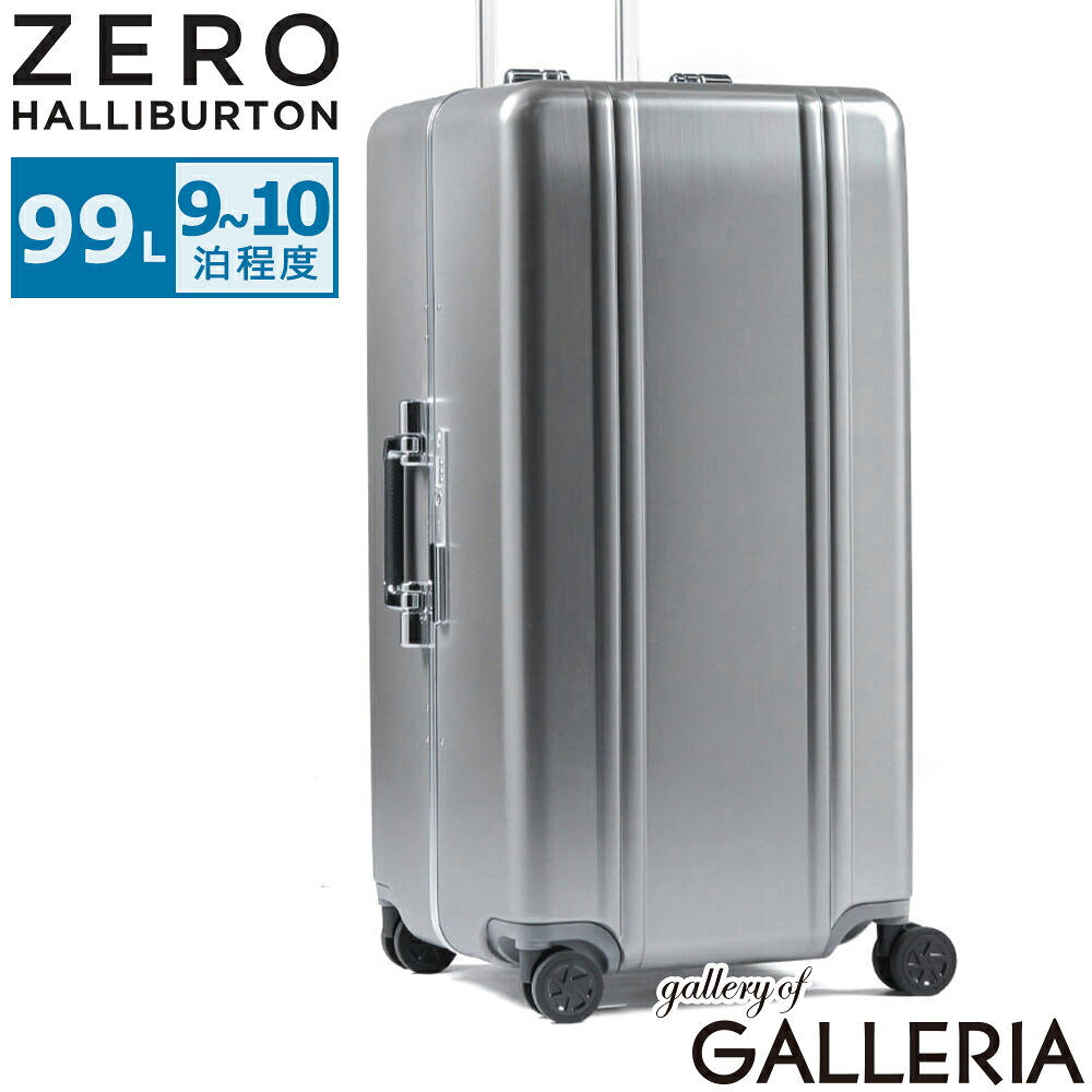 【最大63倍 4/15限定】 ノベルティ付 【正規品10年保証】 ゼロハリバートン スーツケース ZERO HALLIBURTON 大型 フレームタイプ キャリーケース TSAロック 静音 双輪 出張 旅行 海外 9泊 10泊 Classic LightweightF Portable Trunk 99L 81613 99,825円