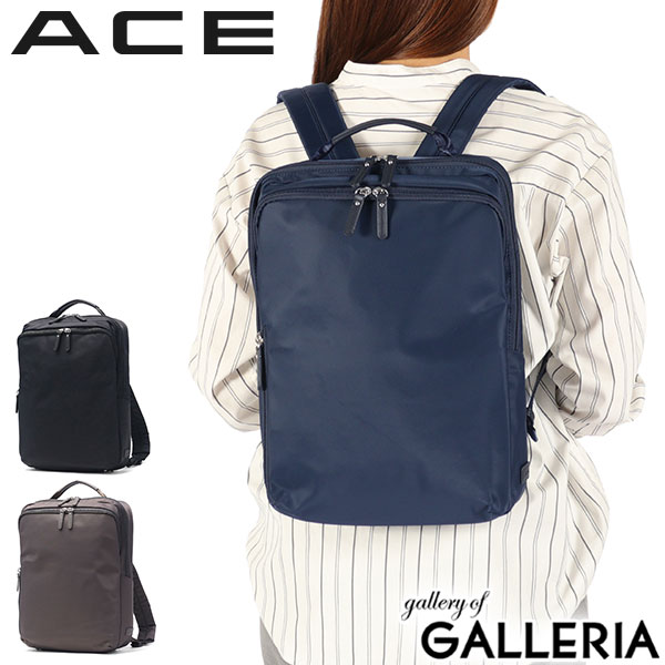 【当店限定 エントリーで最大21倍】 ノベルティ付 エース リュック レディース 通勤 ACE きれいめ 小さめ コンパクト 軽量 軽い おしゃれ 旅行 かわいい 女性 PC デイパック バックパック ビジネス ビジネスリュック 13L 13.3インチ A4 WRT-505 20251