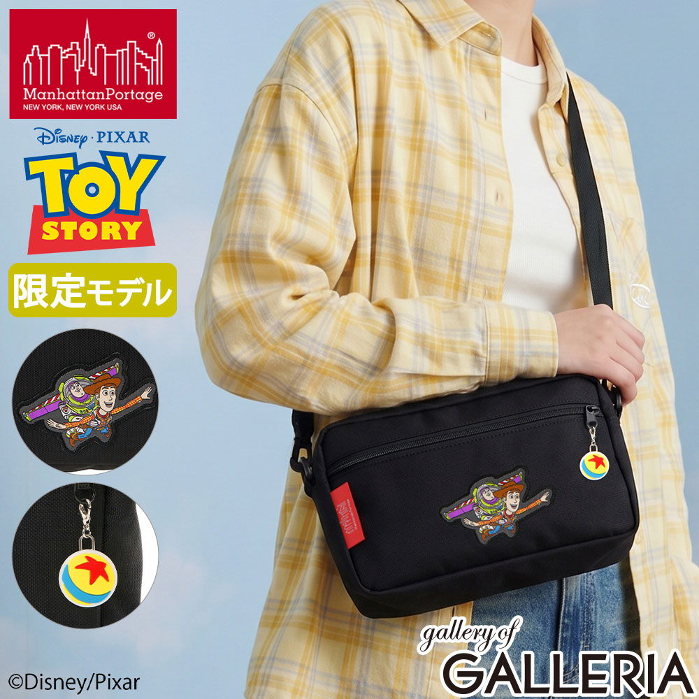 【最大64倍 4/15限定】ノベルティ付 【日本正規品】 マンハッタンポーテージ ショルダーバッグ メンズ レディース ブランド 軽量 Manhattan Portage ディズニー トイストーリー 斜めがけ ナイロン 大人 数量限定 Jogger (L) JPN VER 2 MP1404L2TOY