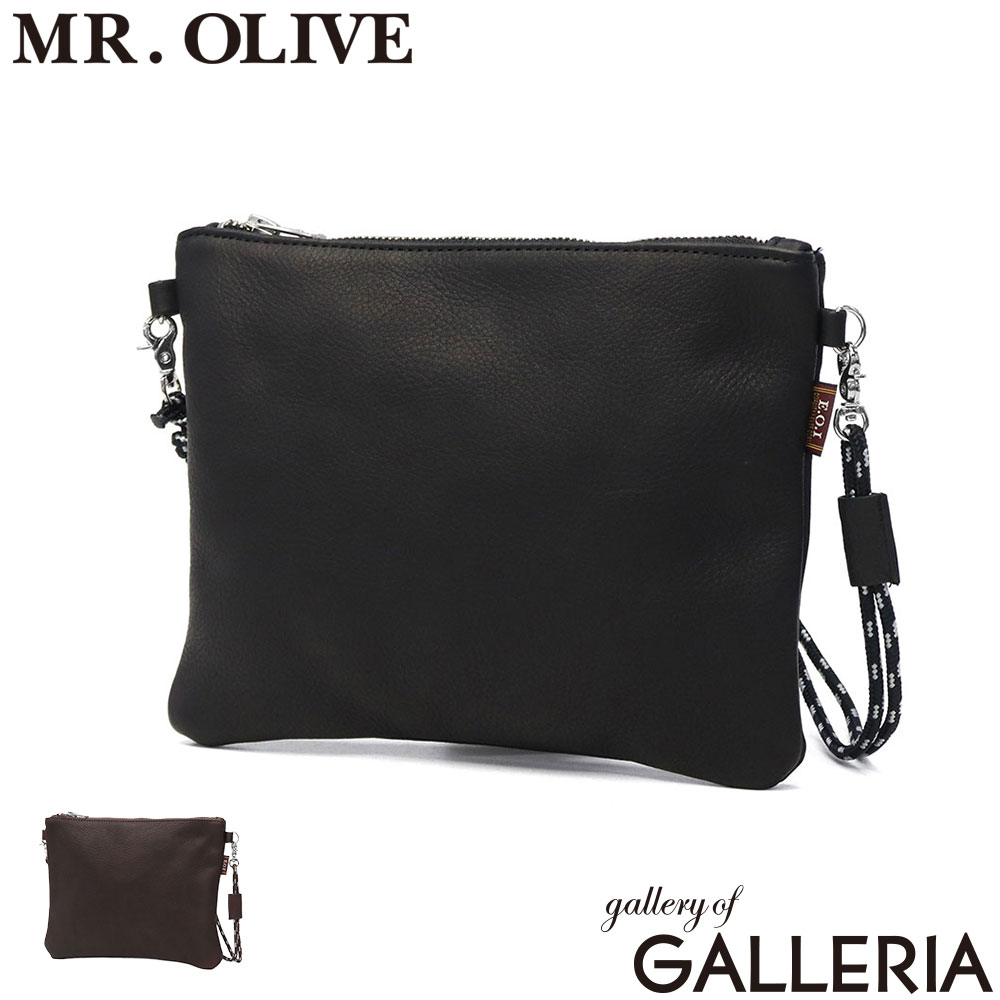 【最大57倍 7/25限定】ミスターオリーブ イー.オー.アイ サコッシュ メンズ レディース ブランド MR.OLIVE E.O.I バッグ 小さい ミニショルダー 軽い かっこいい 本革 撥水 日本製 IMPERMA-LEATHER ZIPPER SMALL SACOCHE TRAIL ME680N｜ギャレリア Bag＆Luggage ANNEX