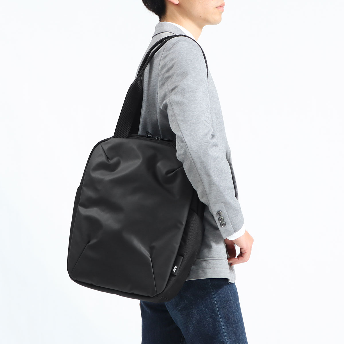 無料ラッピング エアー トートバッグ Aer バッグ Tech Tote テックトート ビジネスバッグ Work Collection トート ファスナー付き 12 5l 縦型 ノートpc ビジネス 通勤 肩掛け ナイロン ブランド メンズ レディース Bullpadel Cl