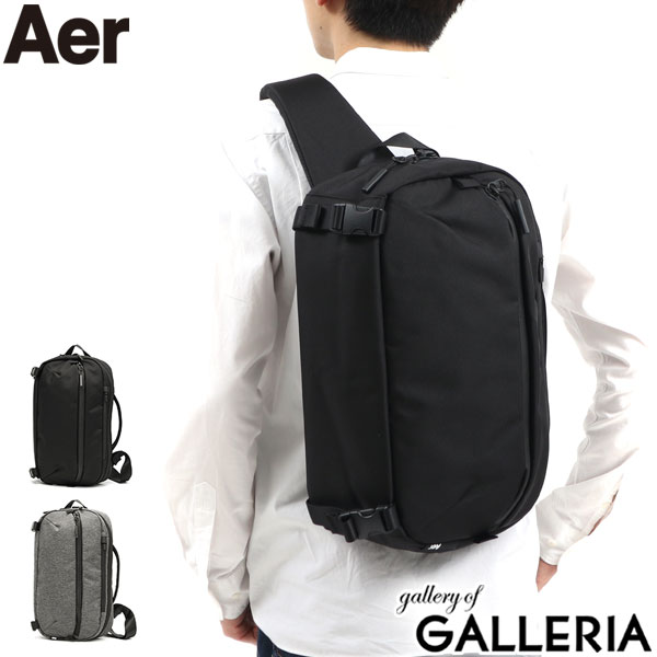 【最大42倍 26日2時迄】 ノベルティ付 エアー ボディバッグ Aer Travel Sling 2 ショルダー 斜め掛けバッグ PC収納 Travel Collection 旅行 通勤 ナイロン A4 12L メンズ レディース|ギャレリア Bag&Luggage ANNEX