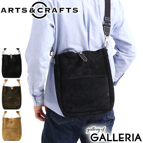 【最大42倍 26日2時迄】 アーツアンドクラフツ ショルダーバッグ ARTS&CRAFTS バッグ VERTICAL SHOULDER 斜めがけ KUDU NAKED 本革 レザー スエード ブランド 日本製 メンズ レディース|ギャレリア Bag&Luggage ANNEX