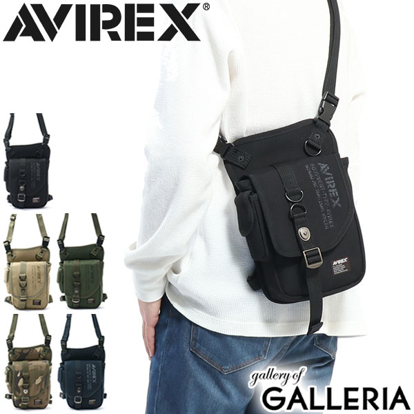 アヴィレックス AVIREX アビレックス ショルダー EAGLE イーグル ショルダーバッグ 斜めがけ ミニショルダー 2WAY レッグバッグ ミリタリー メンズ レディース AVX348