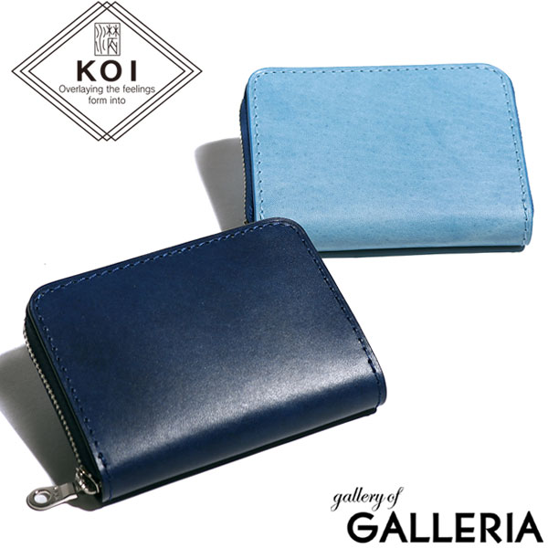 【最大55倍 10日2時迄】 ノベルティ付 バギーポート 財布 BAGGY PORT コインケース KOI INDIGO DYE SMOOTH カードケース 小銭入れ ミニ財布 藍染めレザー 本革 メンズ レディース KOI コーアイ ZYS-089