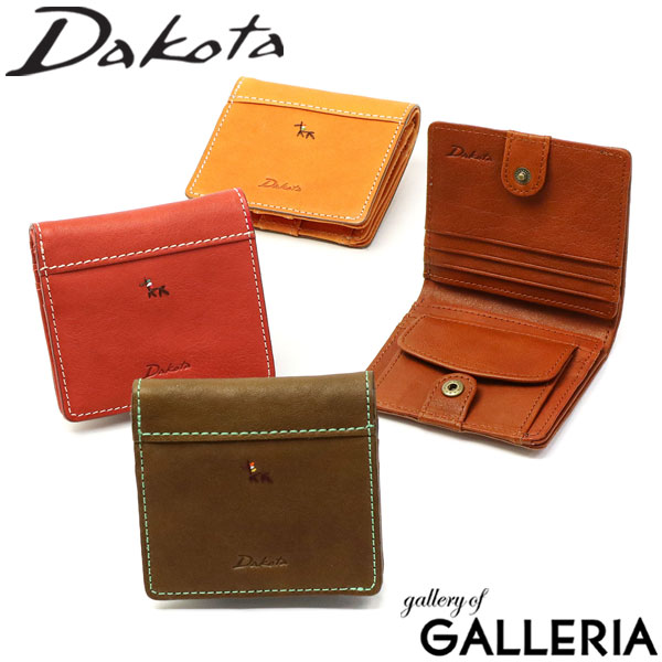 二つ折り財布 財布 レディース財布 ダコタ 薄い 本革 二つ折り Dakota 新作 ダコタ 送料無料 代引手数料無料 あす楽対応 ポイント10倍 Dakota 財布 レディース Bag Luggage 本革 ギャレリア コンパクト 薄型 ノベルティ付 無料ラッピング 二