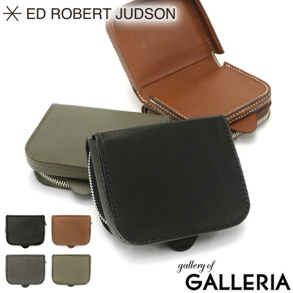 【最大46倍 10日2時迄】【セール40%OFF】 エドロバートジャドソン 財布 ED ROBERT JUDSON 二つ折り財布 BUCKS - ROUND ZIP CASE ミニ財布 二つ折り 小銭入れあり 小さい 軽量 本革 メンズ レディース B01ZCO-17
