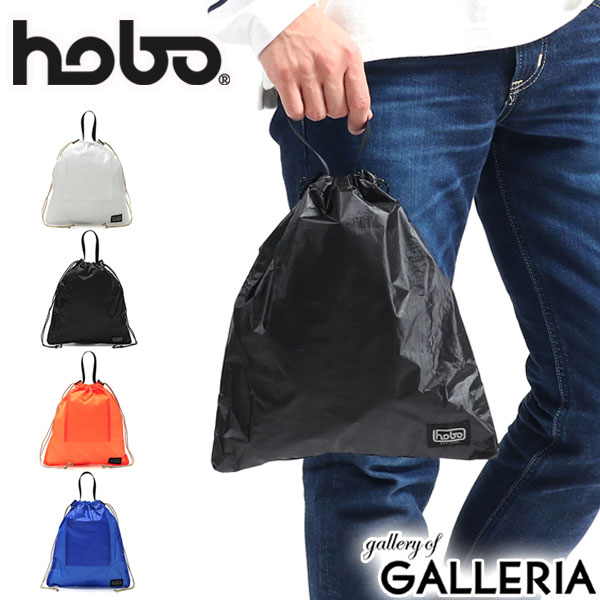 【最大41倍 土日限定】【セール30%OFF】 ホーボー 巾着バッグ hobo バッグ ポーチ POWER RIP POLYESTER HANDLE POUCH ショルダーバッグ ミニショルダー ハンドルポーチ ショルダー 巾着 小さめ 軽量 1L 日本製 メンズ レディース HB-BG3101