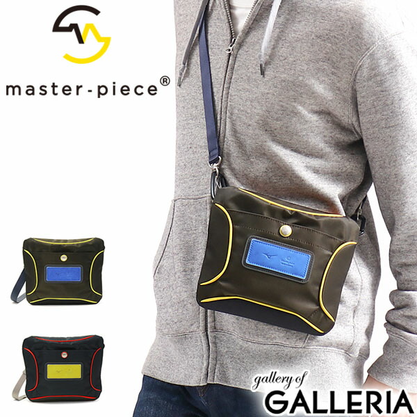 もれなく選べるWノベルティ マスターピース master-piece ショルダーバッグ master-piece × MIZUNO Collaboration Series サコッシュ ショルダー 日本製 ミズノ コラボ master piece 02424-mz
