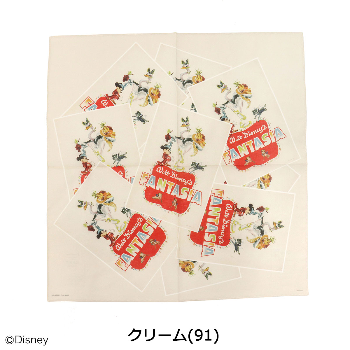 無料ラッピング ボーイ古典的 バンダナ Porter Classic Disney Fantasia Porter Classic Newton Collection Bandana Multi ディズニー ミッキー 汗手拭 サー アイザック ニュートン Dp 011 1498 21ss Cannes Encheres Com