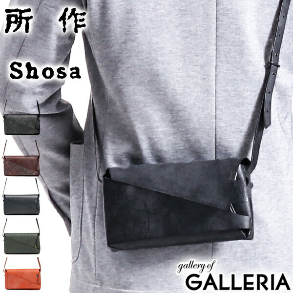 【最大42倍 26日2時迄】 ノベルティ付 所作 ショルダーバッグ SHOSA ショサ BRIDLE ブライドル ショルダーポーチ 斜めがけ 小さめ ミニショルダー 革 本革 レザー メンズ レディース Shoulder-Pouch|ギャレリア Bag&Luggage ANNEX