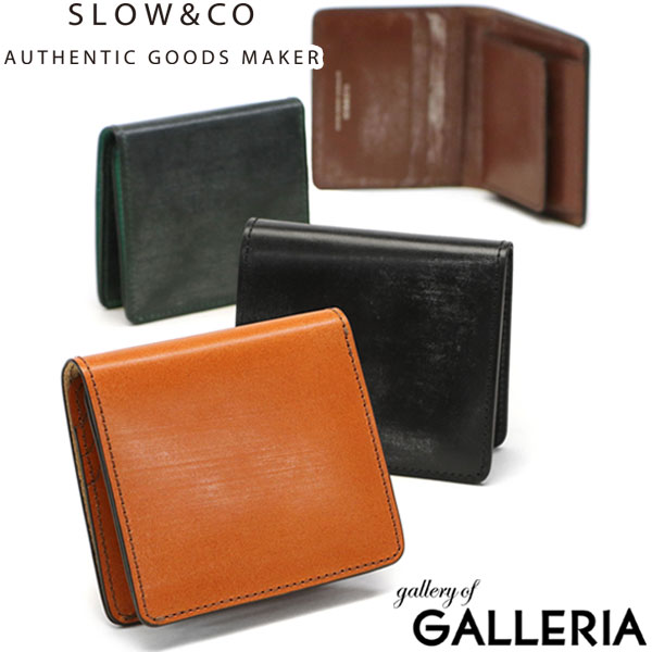 【最大60倍 23日10時迄】 ノベルティ付 スロウ 財布 二つ折り SLOW bridle mini wallet 二つ折り財布 BOX型小銭入れ 本革 ブライドルレザー ブランド メンズ レディース 日本製 SO789J｜ギャレリア Bag＆Luggage ANNEX