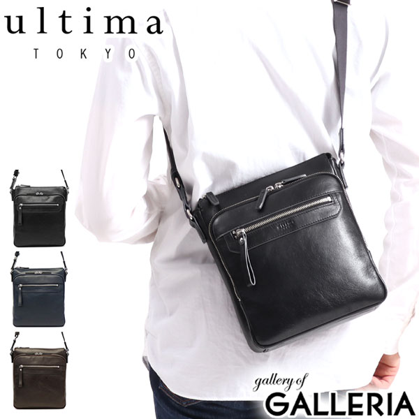 【最大45倍 4/20限定】 ノベルティ付 ウルティマトーキョー ショルダーバッグ ultima TOKYO バッグ ケヴィン ショルダー 斜めがけ 斜めがけバッグ A5 小さめ コンパクト 縦型 本革 革 レザー カジュアル ブランド メンズ 77993
