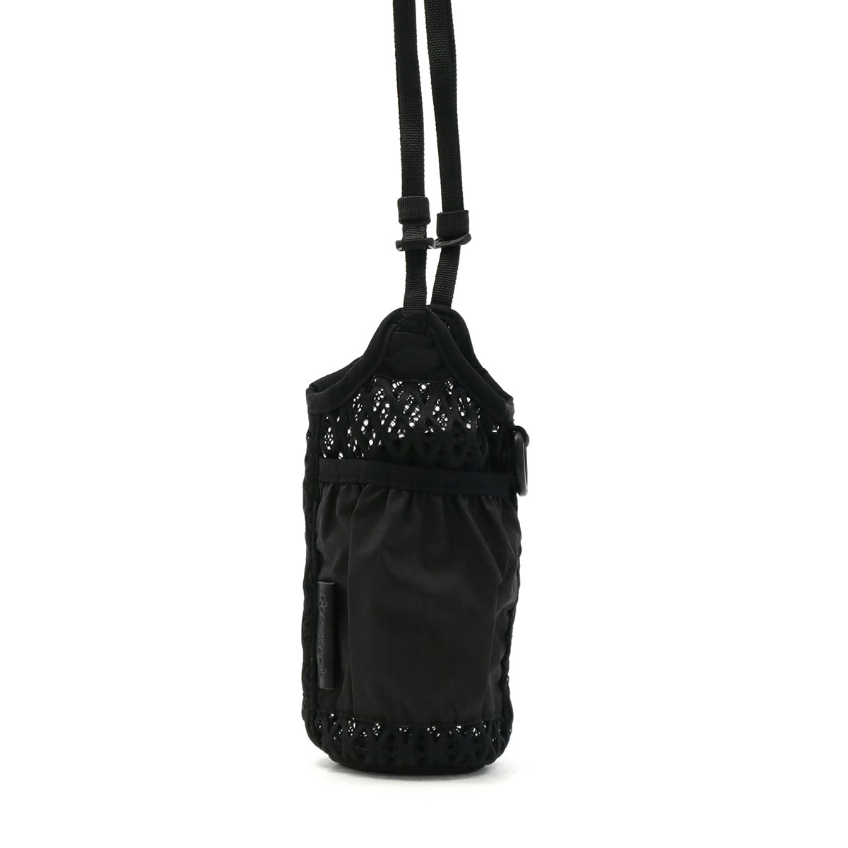 スノーピークボトルホルダーsnowpeakDoubleFaceMeshShoulderBagボトルキャリア水筒カバー500mlショルダーメッシュ軽量メンズレディースAC-22SU008BK
