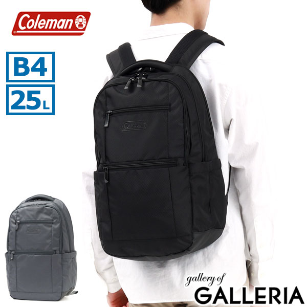 【最大48倍 7/25限定】 ノベルティ付 【公認販売店】 コールマン リュック Coleman アウトビズアクティブ OUTBIZ ACTIVE ビジネスリュック リュックサック 25L B4 A4 バッグ 大容量 PC 15.6インチ ビジネス 通勤 通学 メンズ レディース｜ギャレリア Bag＆Luggage