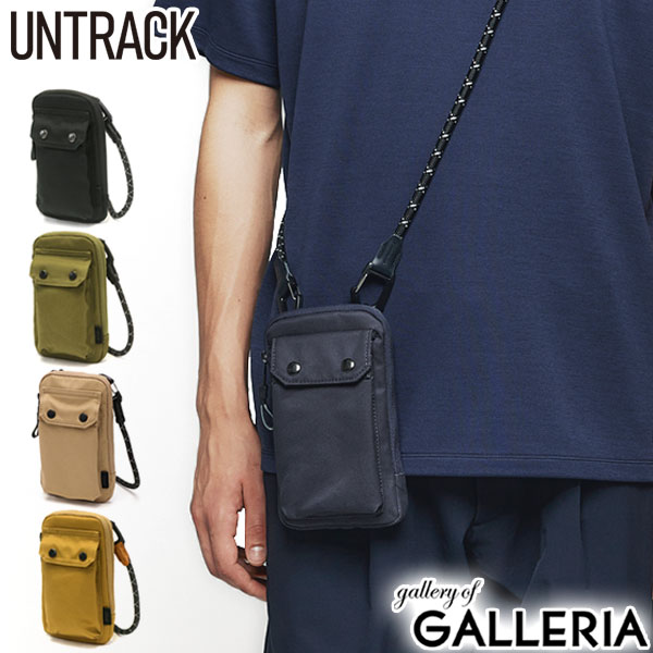 【最大41倍 土日限定】【セール30%OFF】 ノベルティ付 アントラック ショルダーバッグ メンズ レディース 斜めがけバッグ 小さめ ブランド UNTRACK ショルダーポーチ 斜めがけ かっこいい 大人 軽量 縦型 おしゃれ スマホ 撥水 ミニ CITY/VT Phone Shoulder 60021