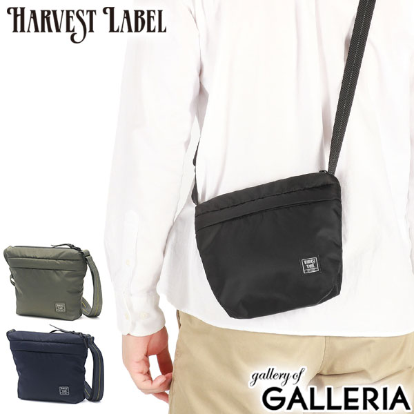 【最大41倍 土日限定】 ハーヴェストレーベル ショルダーバッグ メンズ レディース 斜めがけバッグ ブランド HARVEST LABEL 小さめ かっこいい 軽量 軽い ナイロン 大人 A5 日本製 FLYER'S LITESPAN ショルダー サコッシュ エキスパンダブル HS-0350