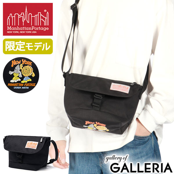 【最大58倍 4/10限定】 ノベルティ付 【日本正規品】 マンハッタンポーテージ ショルダーバッグ メンズ レディース 斜めがけバッグ 小さめ Manhattan Portage ブランド 斜めがけ 軽量 撥水 防水 NYC Print Lauren Martin MP1603FZPLVLLAUREN 10,124円