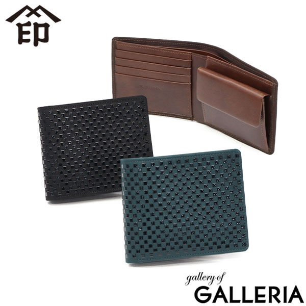 【最大45倍 4/20限定】 ノベルティ付 印傳屋 二つ折り財布 レディース メンズ ブランド 革 本革 鹿革 INDEN-YA 財布 二つ折り 小銭入れ カード 小さい コンパクト 日本製 大人 上品 おしゃれ 和風 和柄 漆 印伝 上原勇七 甲州印伝 INISHIE 札入J 9903