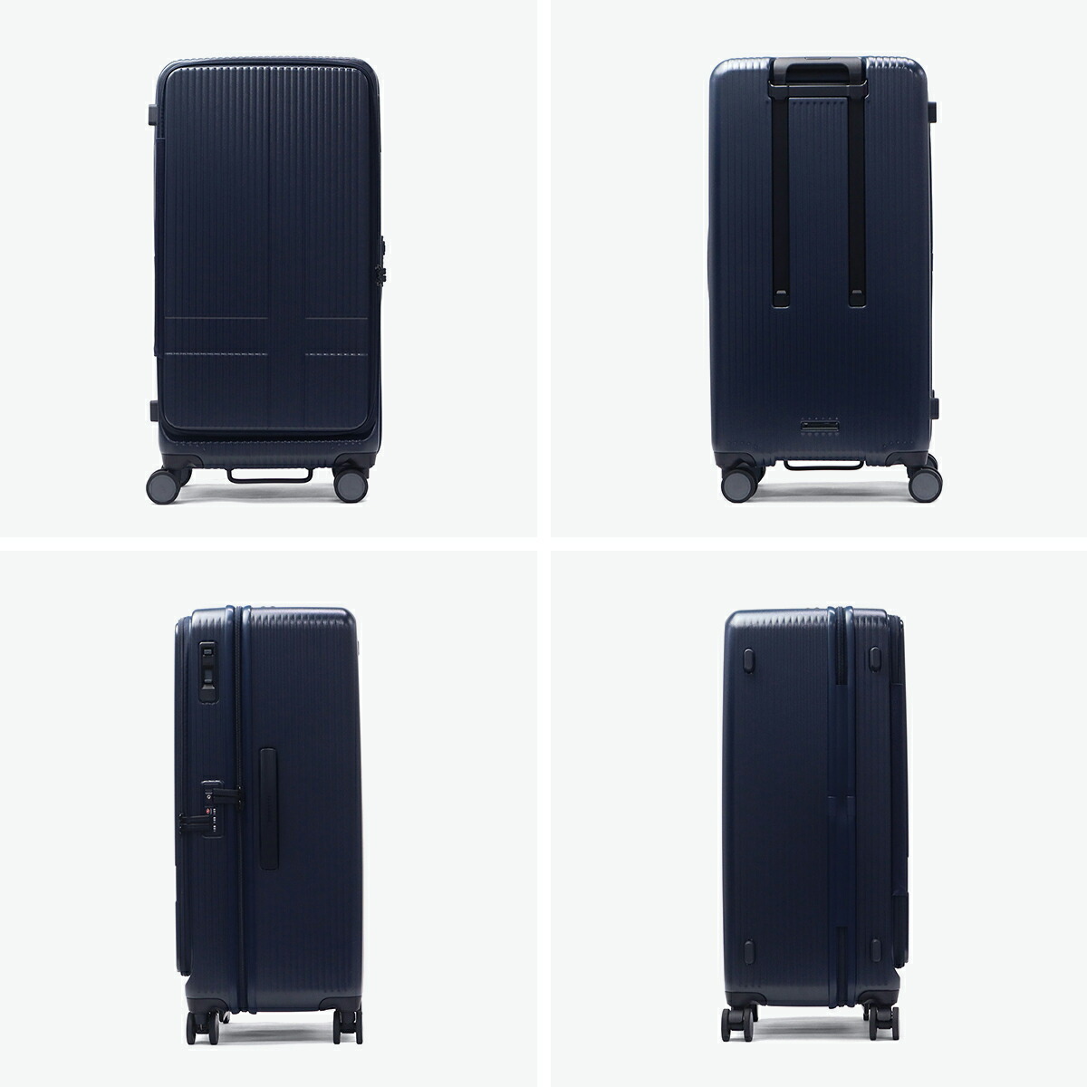 【最大52倍 9/30限定】 ノベルティ付 【正規品2年保証】 イノベーター スーツケース Lサイズ 軽量 静音 innovator キャリーケース 大容量 マット ブランド TSA フロントオープン ストッパー付き 9泊 10泊 Extreme Journey 92L Large INV750DOR